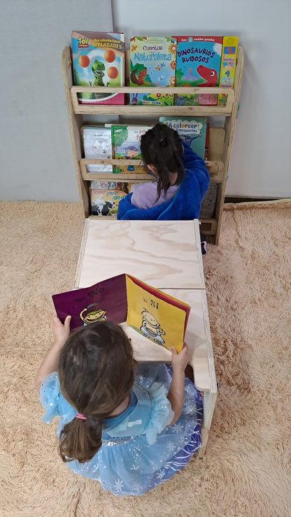 Torre de aprendizaje Montessori 2 en 1