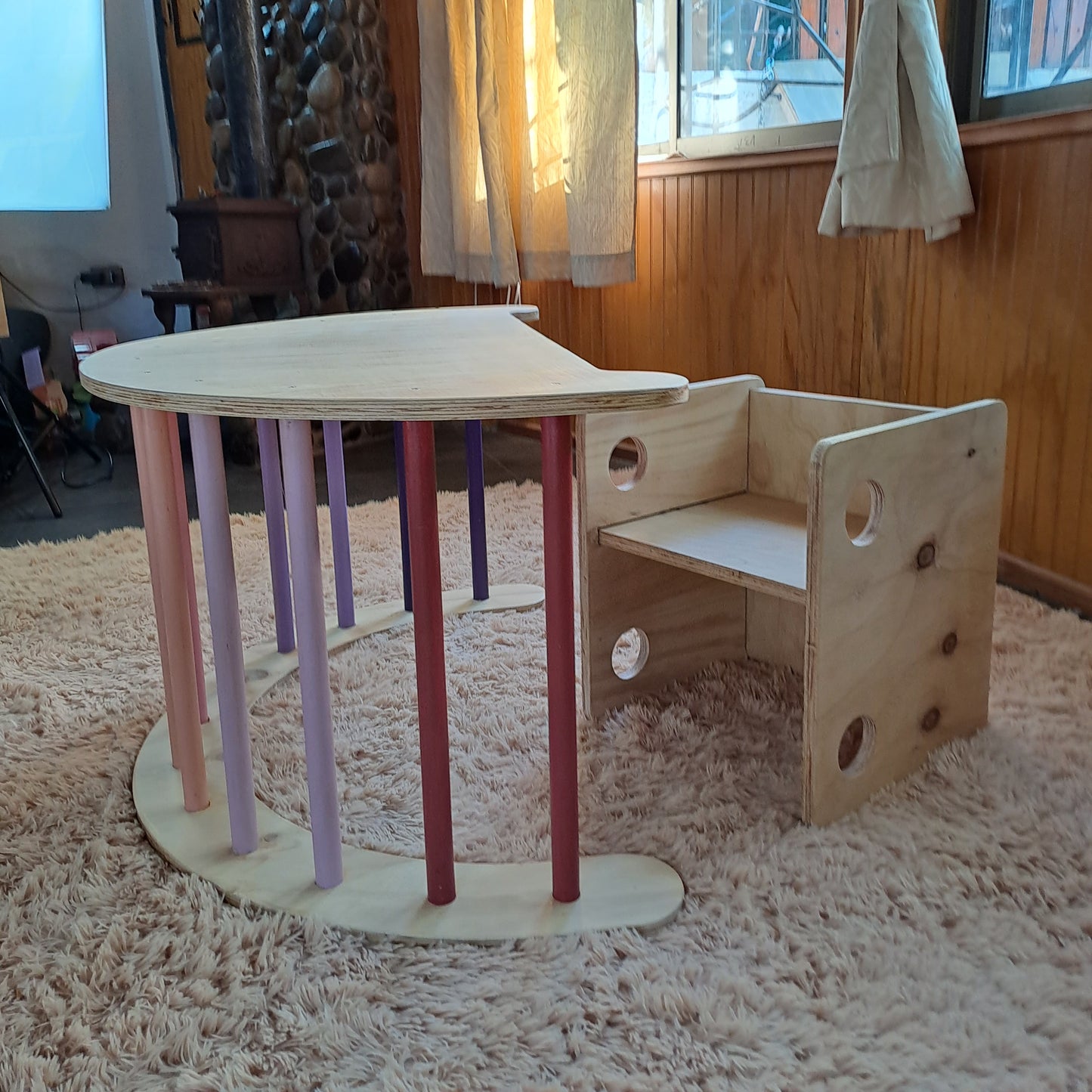 Pack Trío Arco Pikler, Rampa reversible  y Silla evolutiva