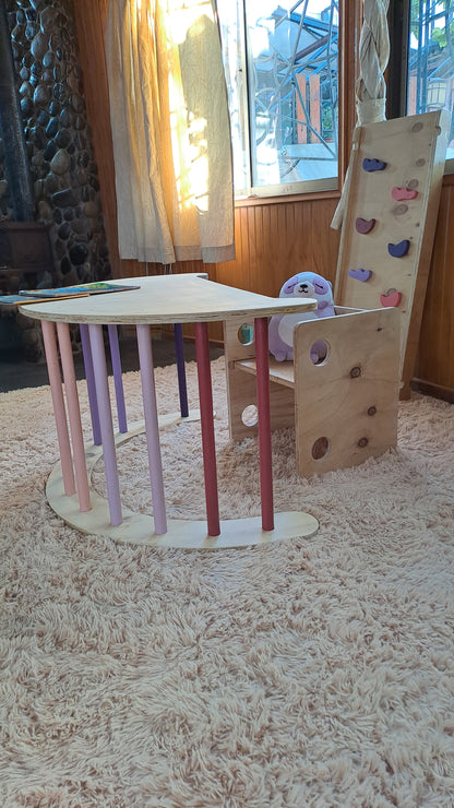 Pack Trío Arco Pikler, Rampa reversible  y Silla evolutiva