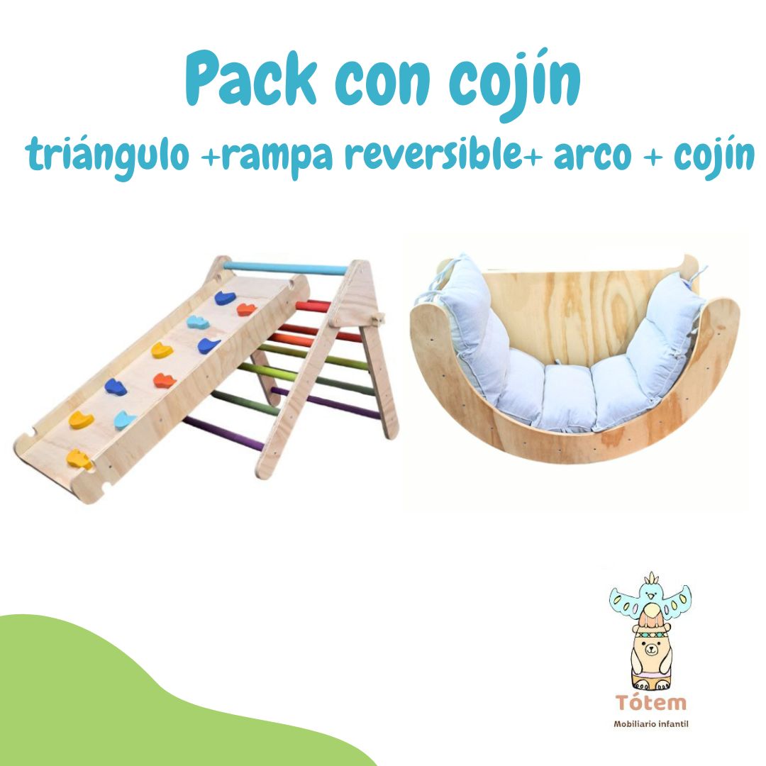 Conjunto Arco Pikler + Cojín