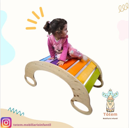 Balancín Arcoiris Pikler