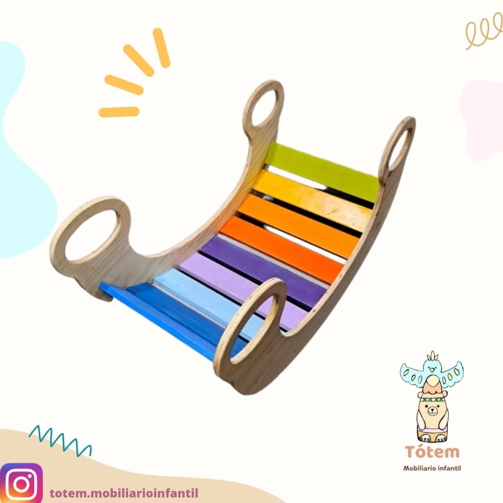 Balancín Arcoiris Pikler