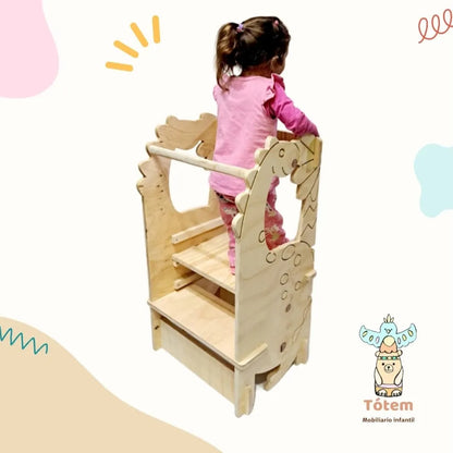 Torre de aprendizaje Dinosaurio