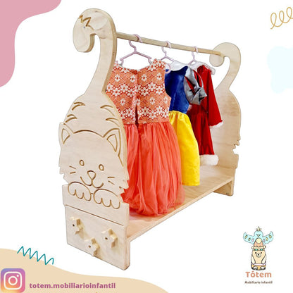 Perchero Colgador infantil Montessori