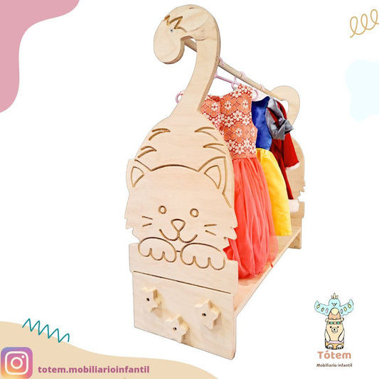 Perchero Colgador infantil Montessori