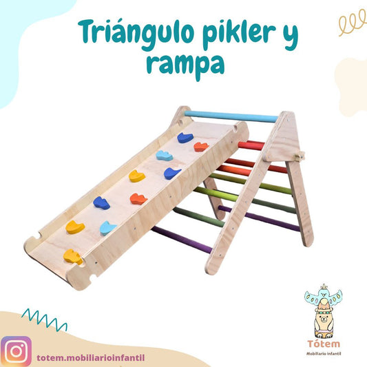 Triángulo + Rampa Pikler