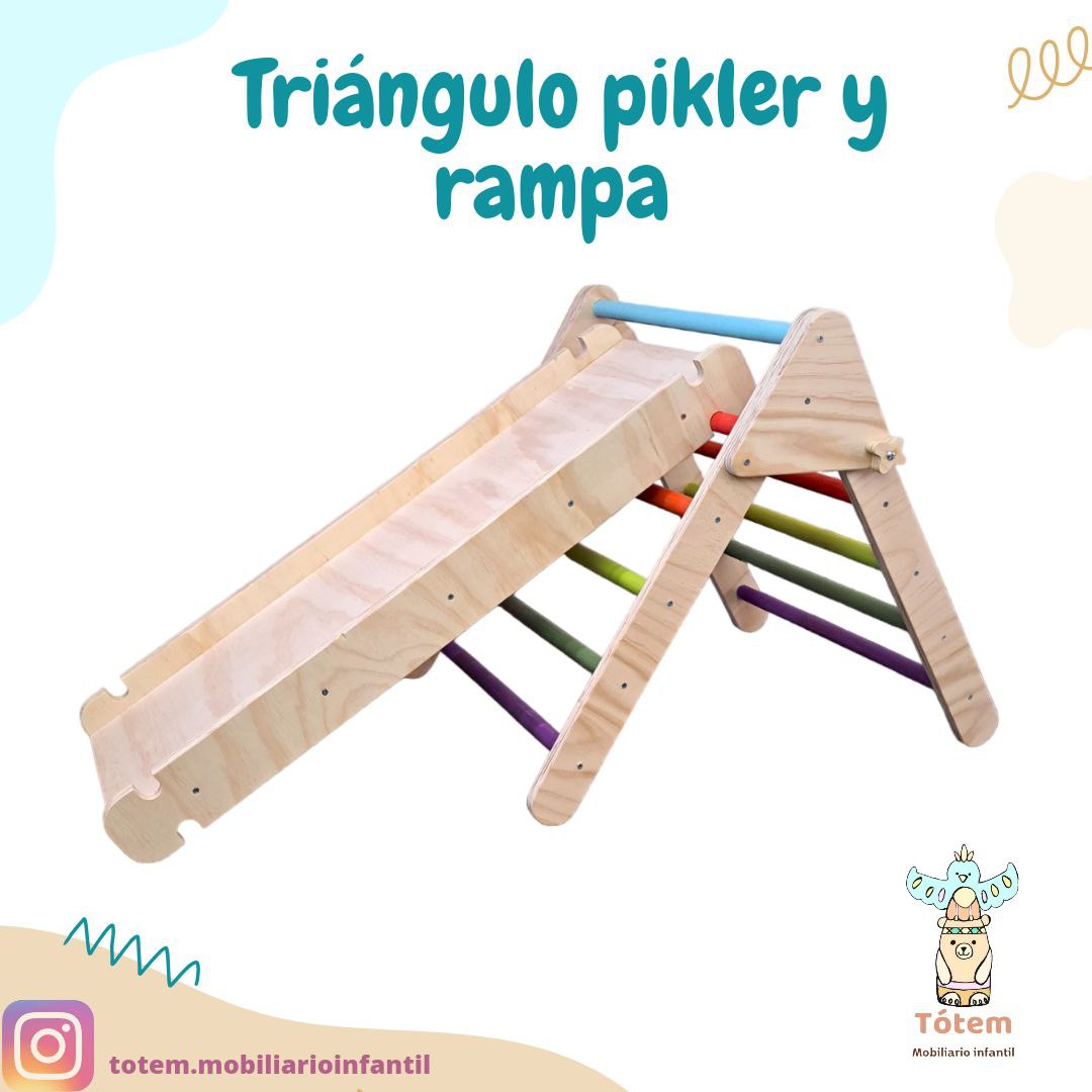 Triángulo + Rampa Pikler