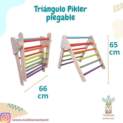 Circuito Pikler (Balancín, Triángulo y Rampa)