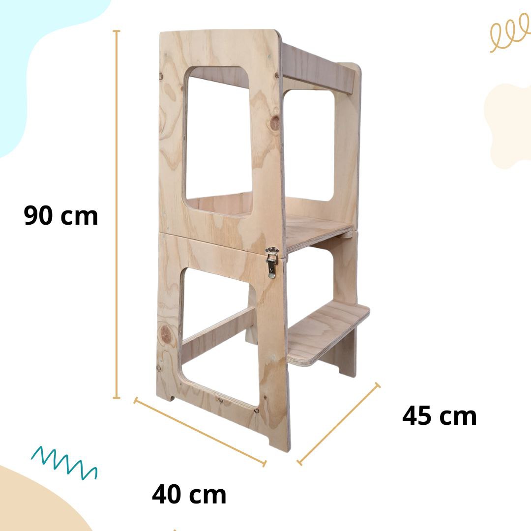 Torre de aprendizaje Montessori 2 en 1