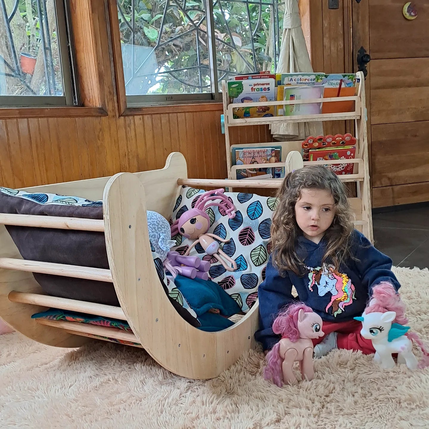 Pack Trío Arco Pikler, Triángulo plegabe y Rampa reversible