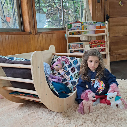 Pack Trío Arco Pikler, Triángulo plegabe y Rampa reversible